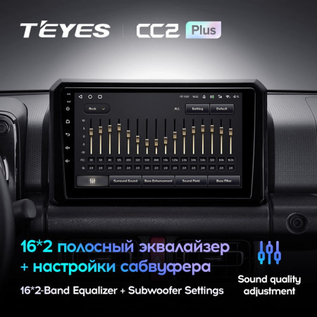 Штатная магнитола Teyes CC2 Plus 3/32 Suzuki Jimny JB64 (2018-2020)
