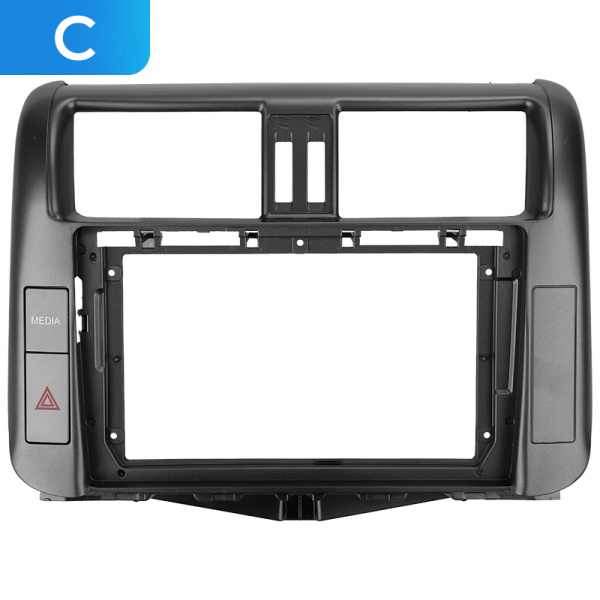 Штатная рамка (без дисплея) Teyes для  Toyota Land Cruiser Prado 150 (C) 2009-2013 (Для экрана 9")