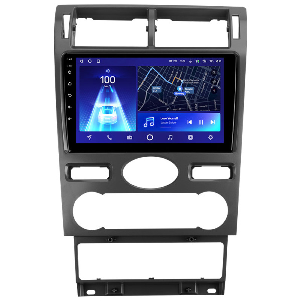 Штатная рамка (без дисплея) Teyes для  Ford Mondeo 3  (F2)  2000-2007 (Для экрана 9")