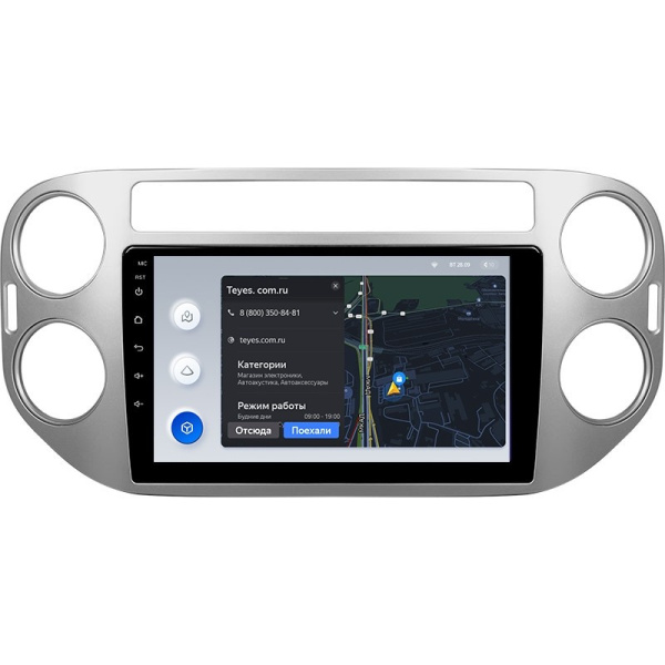 Штатная магнитола Teyes X1 4G 2/32 Volkswagen Tiguan 1 NF (2006-2017)