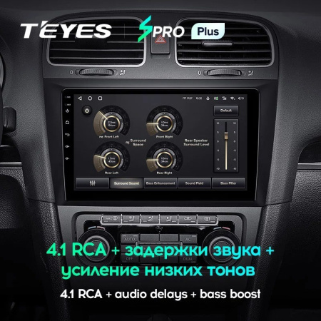 Штатная магнитола Teyes SPRO Plus 3/32 Volkswagen Golf 6 (2008-2016)