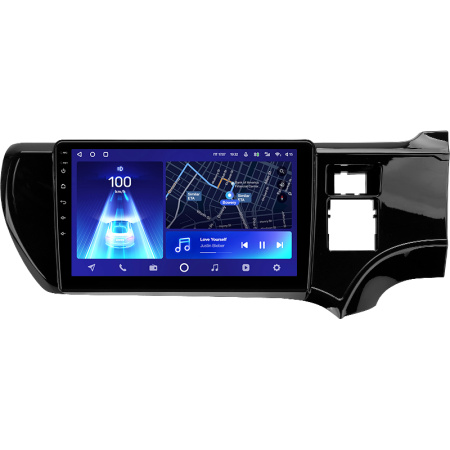 Штатная рамка (без дисплея) Teyes для  Toyota Aqua  (Right hand driver)  2011-2017 (Для экрана 9")