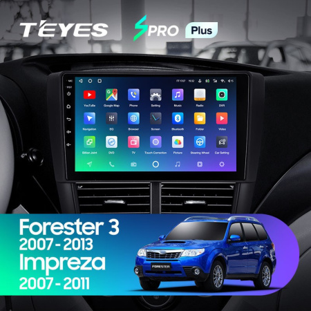 Штатная магнитола Teyes SPRO Plus 4/64 Subaru Impreza GH GE (2007-2011)