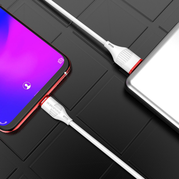 Кабель USB - micro USB 1м BOROFONE BX17 2.4A