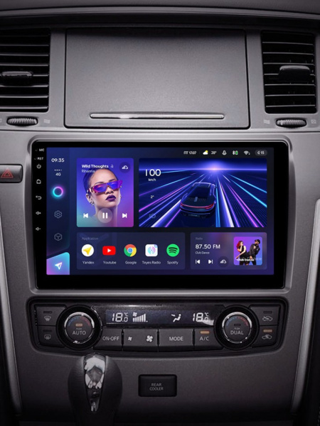 Штатная магнитола Teyes CC3 3/32 Nissan Patrol Y62 (2010-2020)