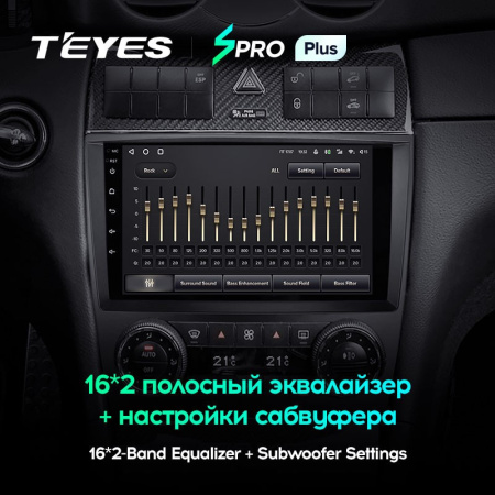 Штатная магнитола Teyes SPRO Plus 4/64 Mercedes Benz C-Class W203 CL203 C209 A209 (2004-2011)