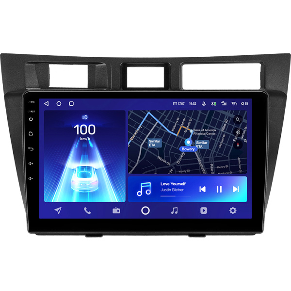 Штатная рамка (без дисплея) Teyes для  Toyota Mark II 9 X100 2000-2007 (Для экрана 9")