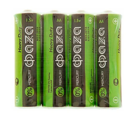 Батарейка ААА   ФАЗА