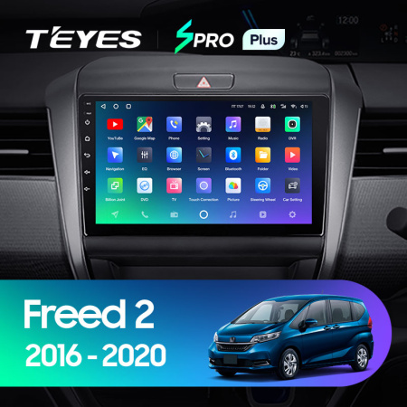 Штатная магнитола Teyes SPRO 4+32G для Freed 2016-2020
