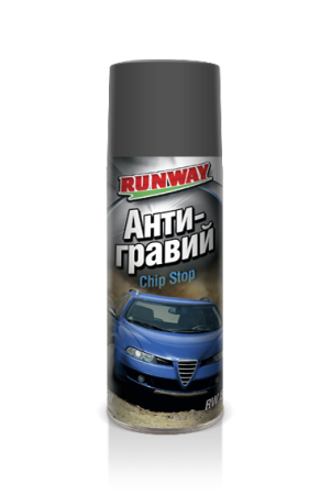 RUNWAY Антигравий серый (аэрозоль)   RW6100