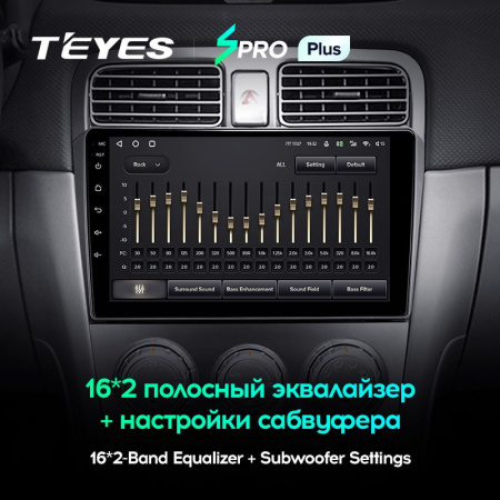 Штатная магнитола Teyes SPRO Plus 3/32 Subaru Forester SG (2002-2008)