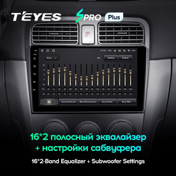 Штатная магнитола Teyes SPRO Plus 3/32 Subaru Forester SG (2002-2008)