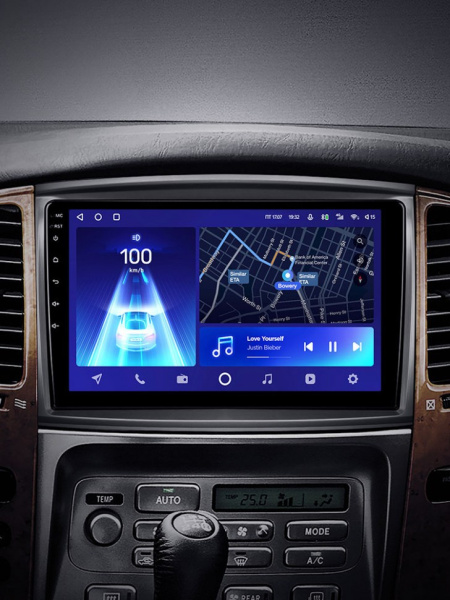 Штатная магнитола Teyes CC2 Plus 4/64 Toyota Land Cruiser LC 100 Тип-B (2002-2007)