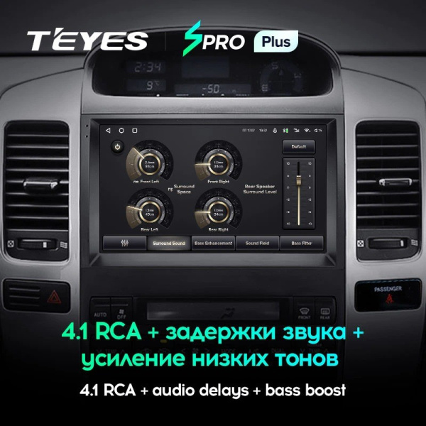 Штатная магнитола Teyes SPRO Plus 3/32 Toyota Land Cruiser Prado 120 (2002-2009)