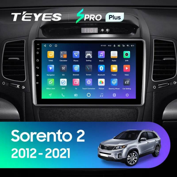 Штатная магнитола Teyes SPRO 3+32G для Sorento 2 2012-2021