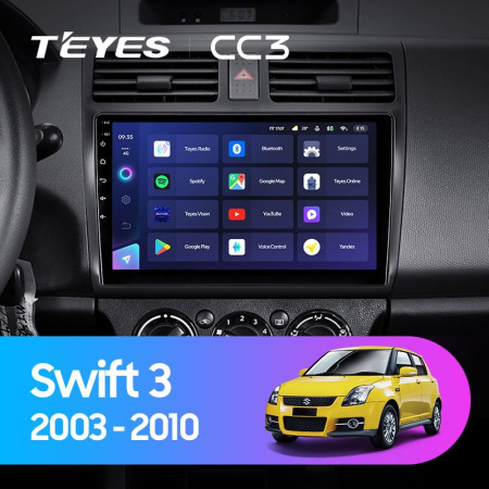 Штатная магнитола Teyes CC3 3/32 Suzuki Swift 3 (2003-2010)