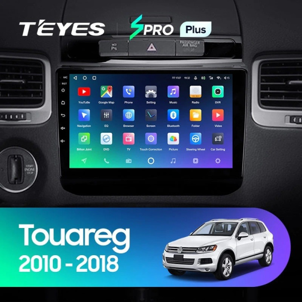 Штатная магнитола Teyes SPRO Plus 3/32 Volkswagen Touareg FL NF (2010-2018) тип B