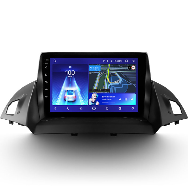 Штатная рамка (без дисплея) Teyes для  Ford Kuga 2 Escape 3  (A)  2012-2019 (Для экрана 9")