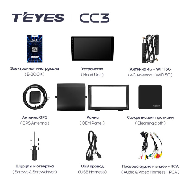 Штатная магнитола Teyes CC3L 3+32G для Toyota Prius 2003-2011 (Правый руль) Штатная магнитола Teyes CC3L 3+32G для Toyota Prius 2003-2011 (Правый руль)