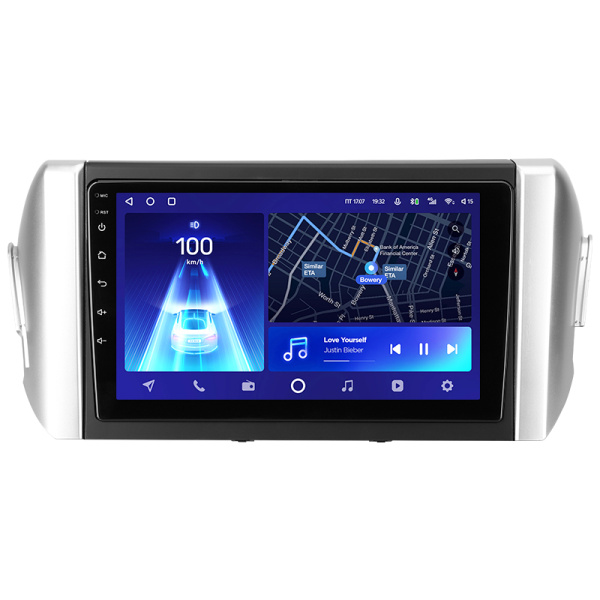 Штатная рамка (без дисплея) Teyes для  Toyota Innova 2  (Right hand driver)  2015-2022 (Для экрана 9")