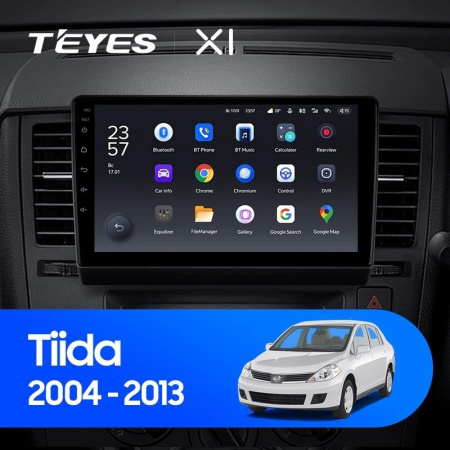 Штатная магнитола Teyes X1 WI-FI 2/32 Nissan Tiida C11 (2004-2013) Тип-В