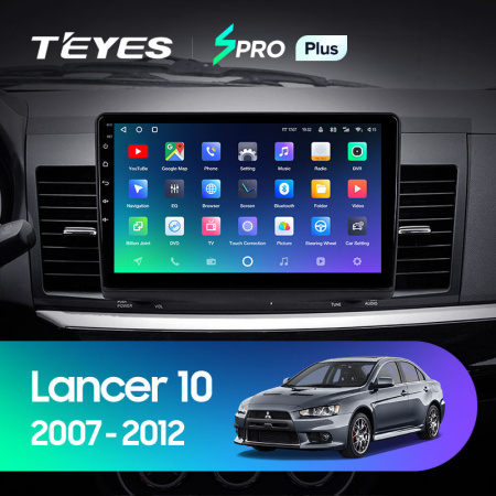 Штатная магнитола Teyes SPRO 4+32G  для Lancer 2007-2012 ТИП-A