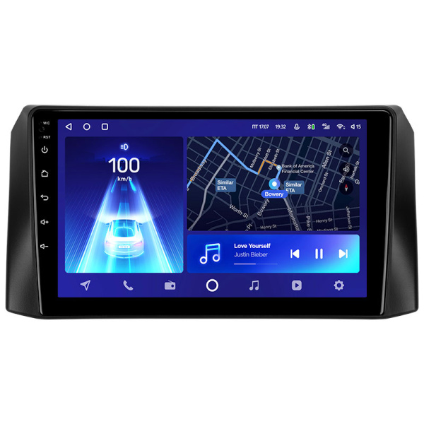 Штатная рамка (без дисплея) Teyes для  UAZ Patriot 3 (F1) 2016-2021 (Для экрана 9")