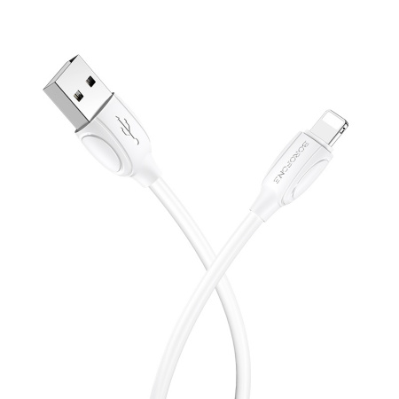 Кабель USB - Lightning 1м 2.4A BOROFONE BX19