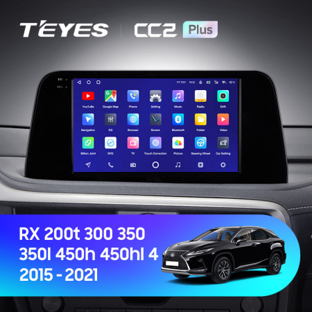 Штатная магнитола Teyes CC2 4+32G для RX 2015-2021