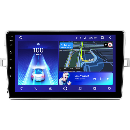 Штатная рамка (без дисплея) Teyes для  Toyota Verso R20 (F1) 2009-2018 (Для экрана 9")