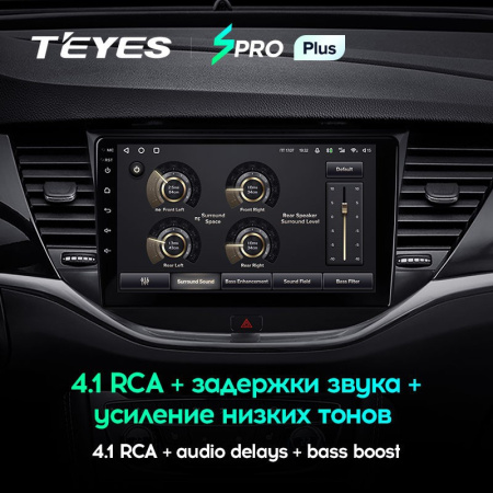 Штатная магнитола Teyes SPRO Plus 4/64 Opel Astra K (2015-2019)