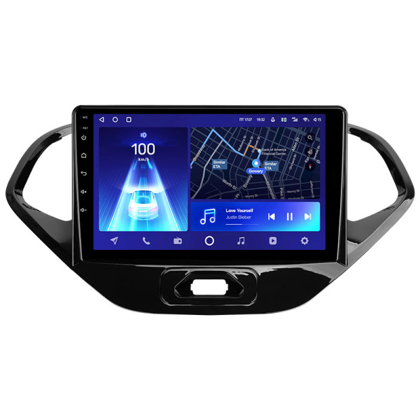 Штатная рамка (без дисплея) Teyes для  Ford Figo 2015-2018 (Для экрана 9")