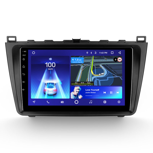 Штатная рамка (без дисплея) Teyes для  Mazda 6 2 GH 2007-2012 (Для экрана 9")