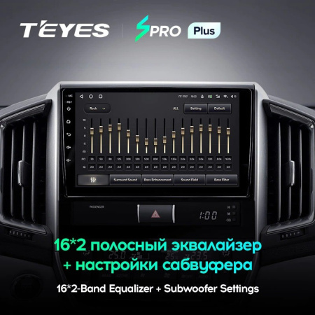 Штатная магнитола Teyes SPRO Plus 6/128 Toyota Land Cruiser 200 (2015-2018)