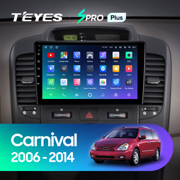 Штатная магнитола Teyes SPRO 4+32G для Kia Carnival 2006-2014