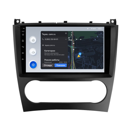 Штатная магнитола Teyes X1 WI-FI 2/32 Mercedes Benz C-Class W203 CL203 C209 A209 (2004-2011)