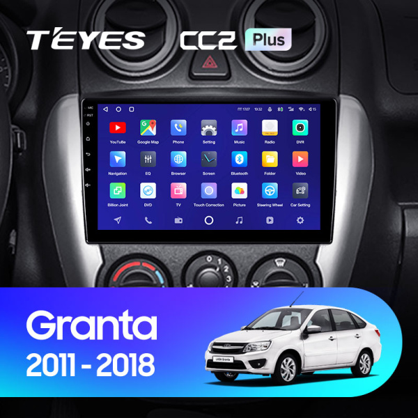 Штатная магнитола Teyes CC2 4+32G для Granta 2011-2018