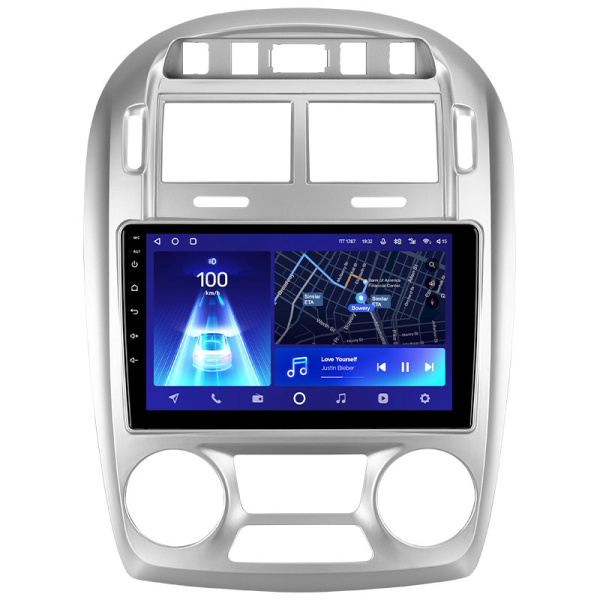 Штатная рамка (без дисплея) Teyes для  Kia Cerato 1 LD (F2) 2004-2008 (Для экрана 9")