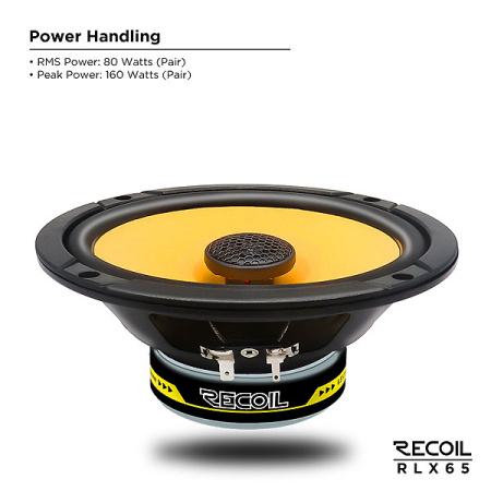 Динамики Recoil Yellow RLX65, 40W