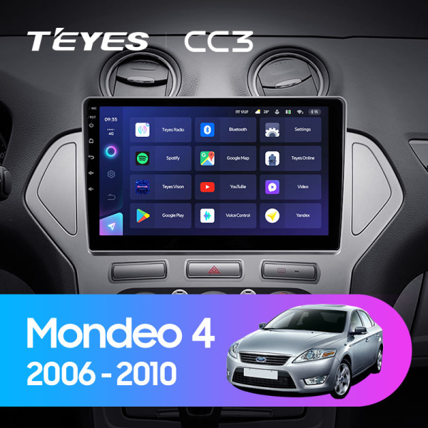 Штатная магнитола Teyes CC3L 3+32G для Mondeo 2006-2010 Штатная магнитола Teyes CC3L 3+32G для Mondeo 2006-2010