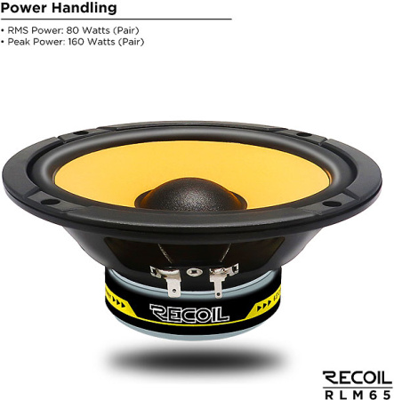 Динамики Recoil Yellow RLM65, 40W
