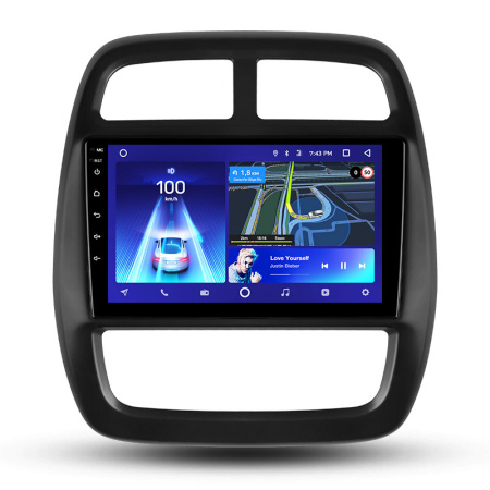 Штатная рамка (без дисплея) Teyes для  Renault KWID 2015-2019 (Для экрана 9")