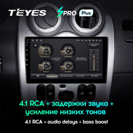 Штатная магнитола Teyes SPRO Plus 3/32 Renault Logan 1 (2010-2015)