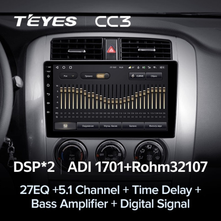 Штатная магнитола Teyes CC3 3/32 Suzuki Liana 1 (2004-2008)