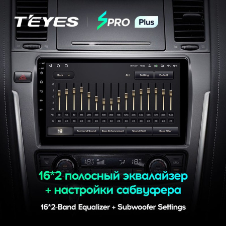 Штатная магнитола Teyes SPRO Plus 4/64 Nissan Patrol Y62 (2010-2020)