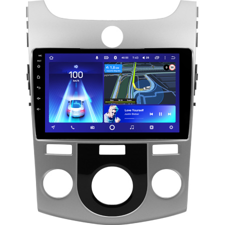 Штатная рамка (без дисплея) Teyes для  Kia Cerato 2 TD  (F1)  2008-2013 (Для экрана 9")