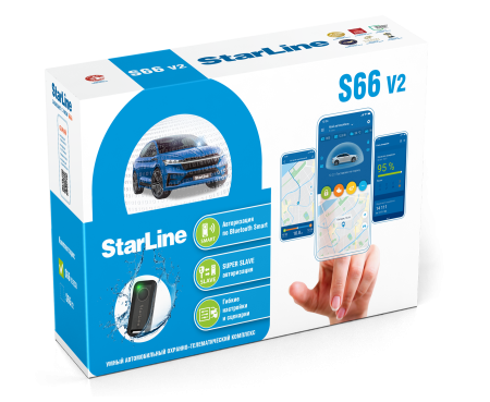 А/с StarLine S66 V2 ECO