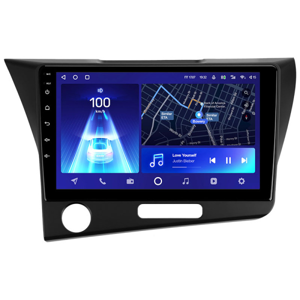 Штатная рамка (без дисплея) Teyes для  Honda CR-Z 1 CRZ  (Left hand drive)  2010-2016 (Для экрана 9")