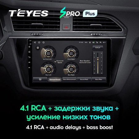 Штатная магнитола Teyes SPRO Plus 3/32 Volkswagen Tiguan 2 (2016-2018)