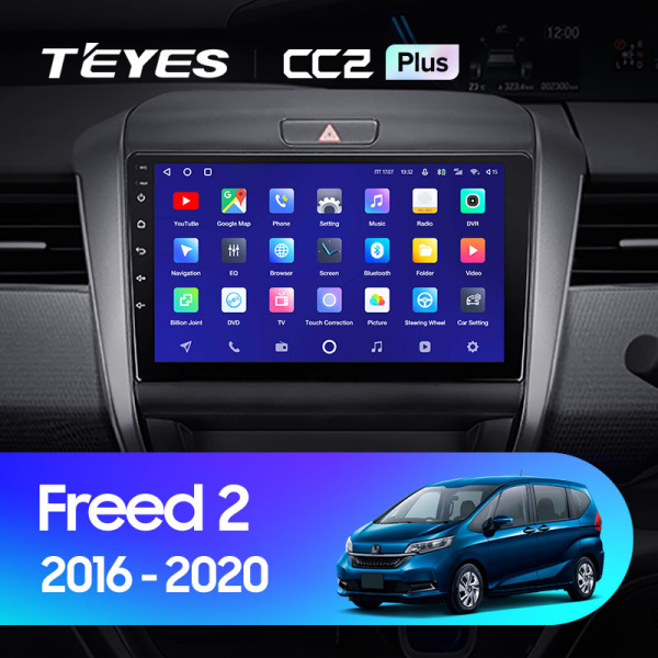 Штатная магнитола Teyes CC2 3+32G для Freed 2016-2020